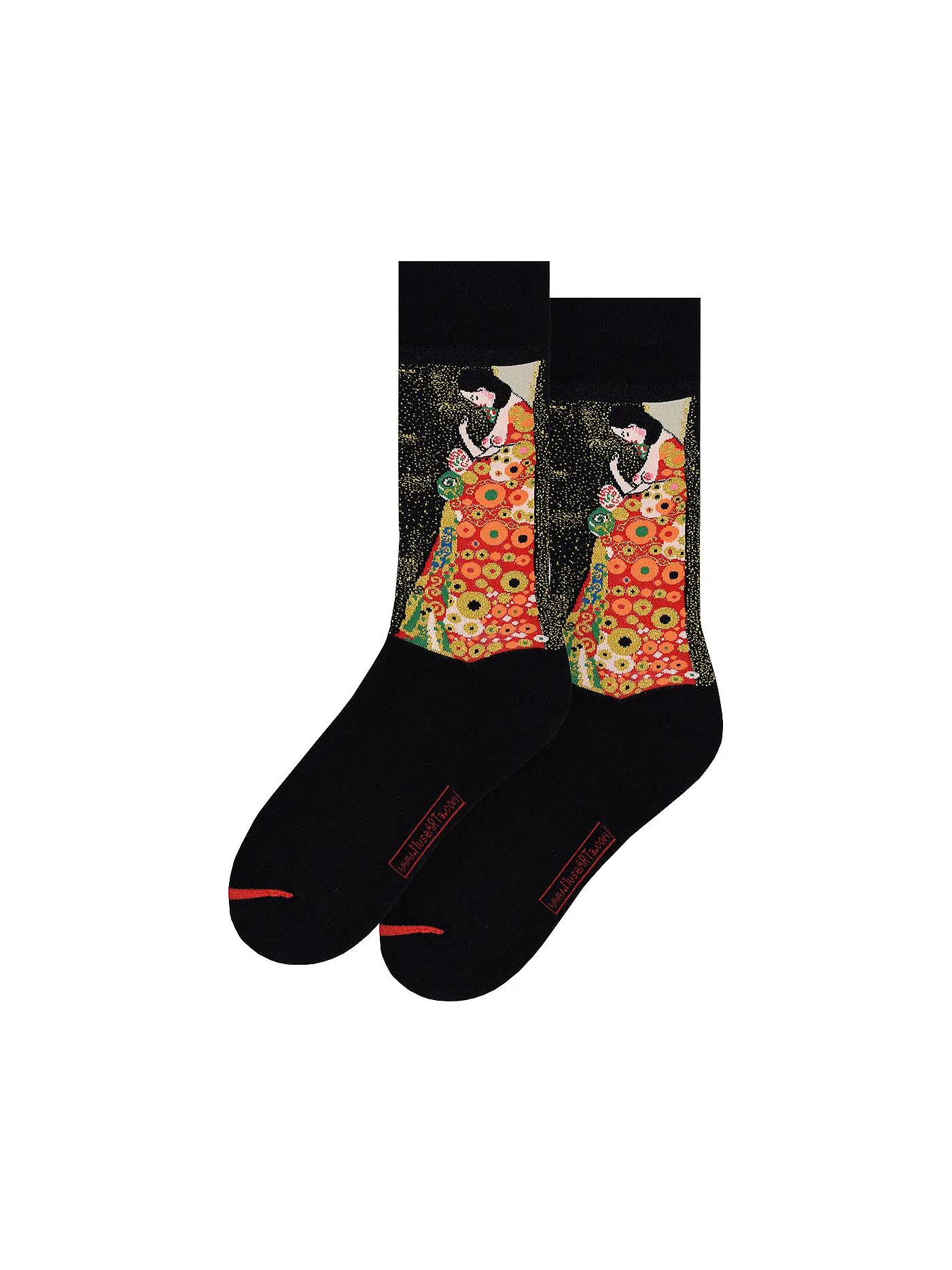 MUSEARTA | Damen Socken HOPE II - GUSTAV KLIMT black-multi (36-40) | 